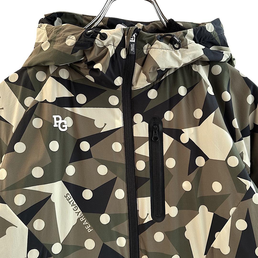 661 パーリーゲイツ 定価57,200円 ドットカモフラ保温ブルゾン 0 S