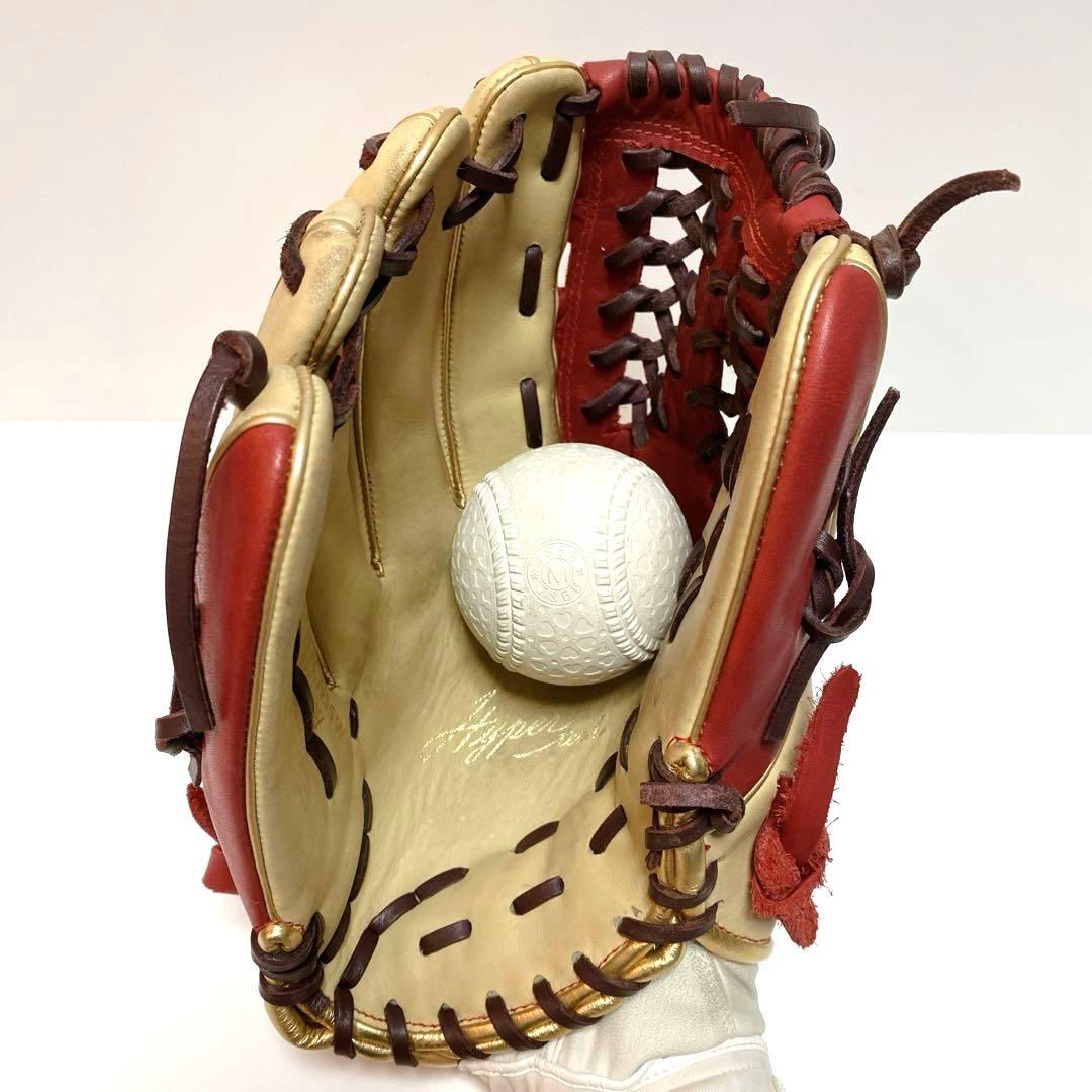 ✨美品✨Rawlings ローリングス 内野手用 左投げ キャメル レッド