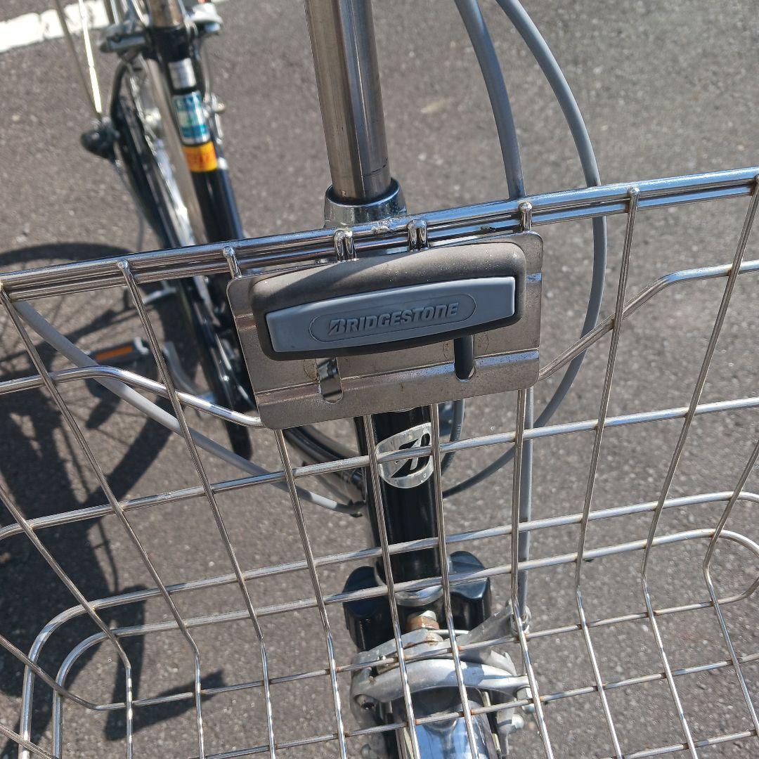 Bridgestone シティサイクル 前カゴ・前照灯付き　静岡駅近辺引渡し
