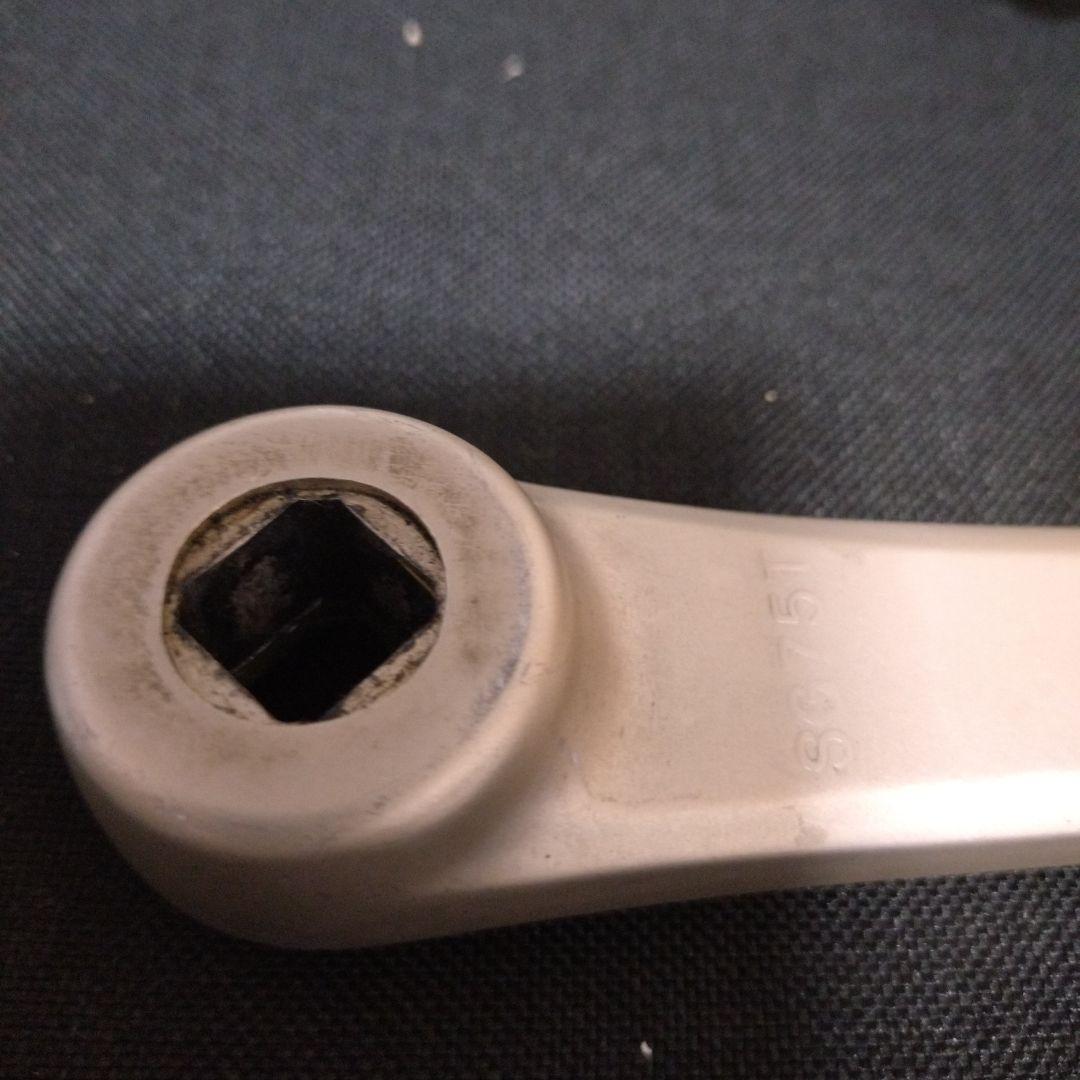 競輪　NJS認定　SUGINOクランクセット　167.5mm