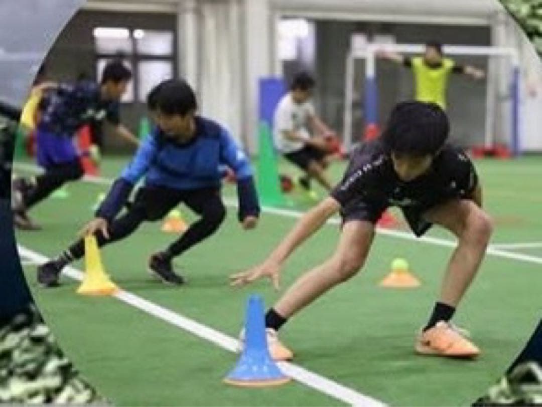 サッカーアジリティコーン　スポーツトレーニングマーカー40本セット　リップコーン