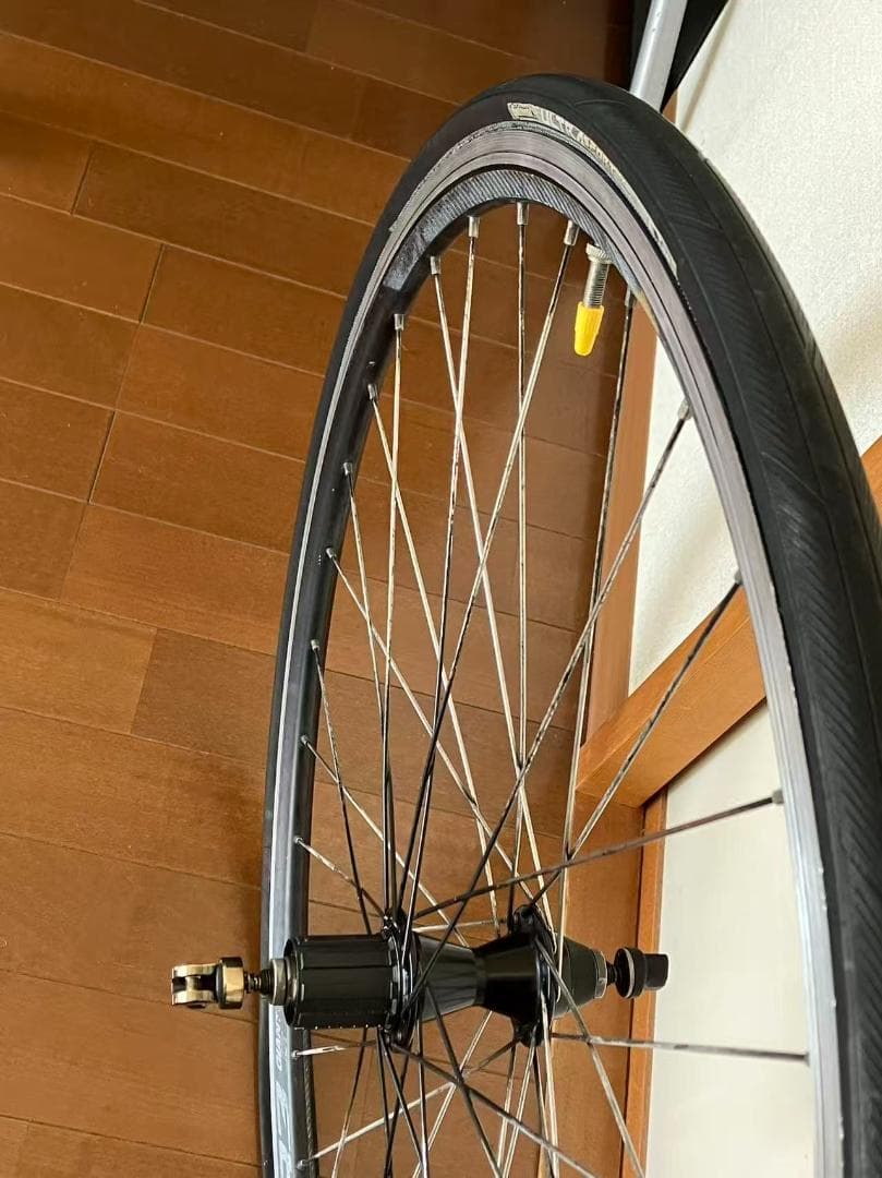 8速用 アルミホイール 前後セット タイヤ付き