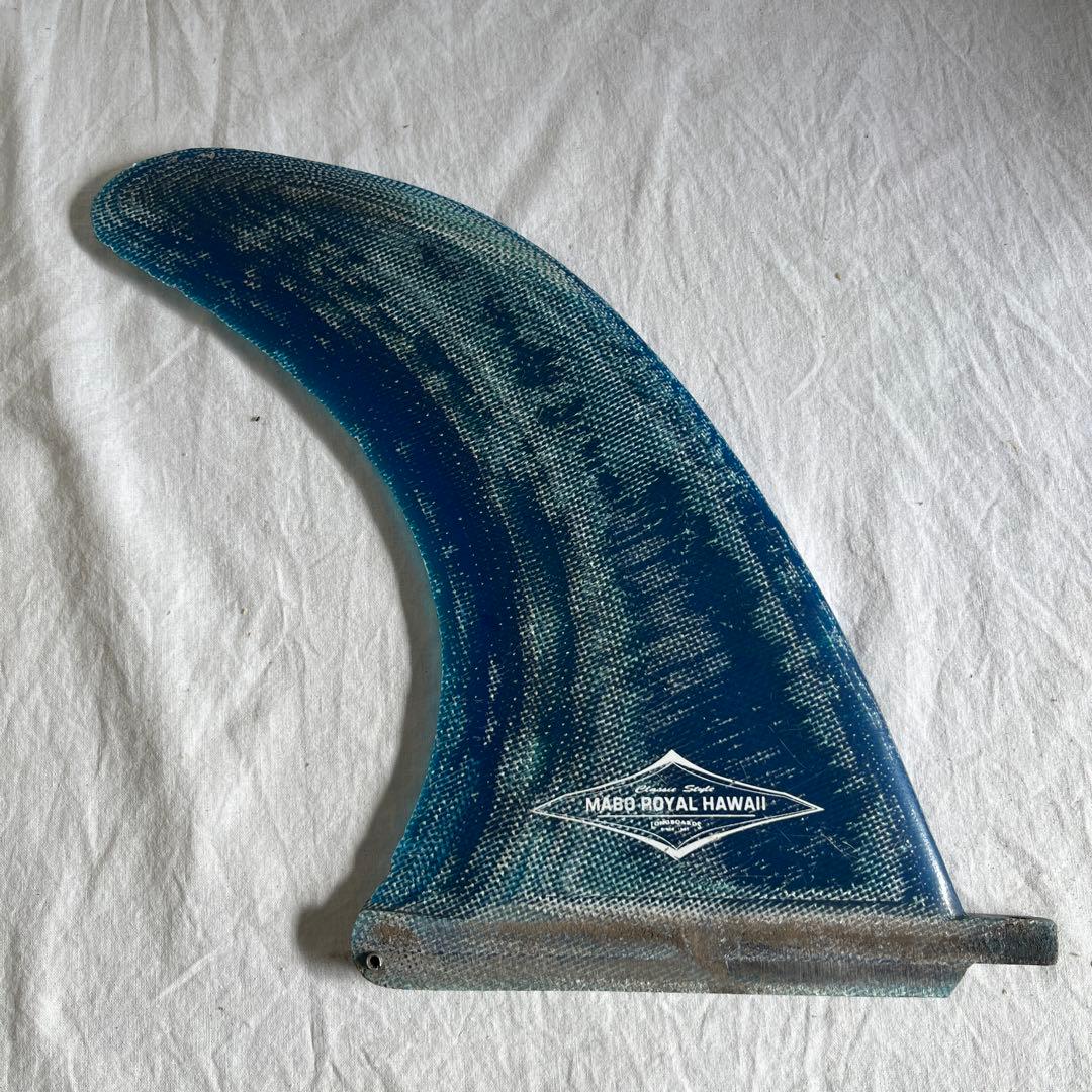 Mabo  Hawaii サーフボードフィン 青