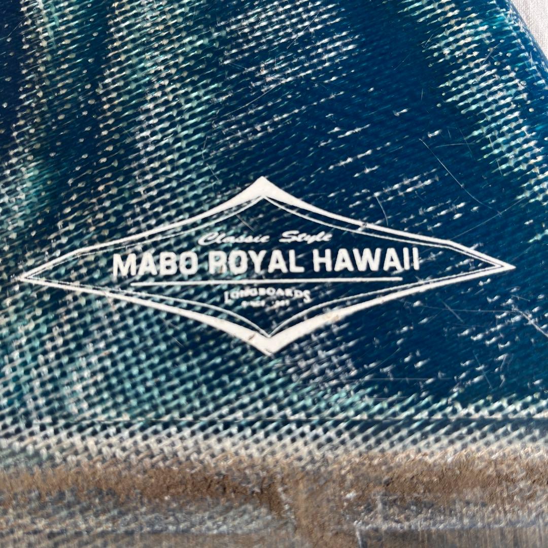 Mabo  Hawaii サーフボードフィン 青