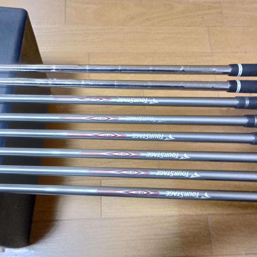⛳ ツアーステージ　ゴルフクラブセット アイアングリップ交換済