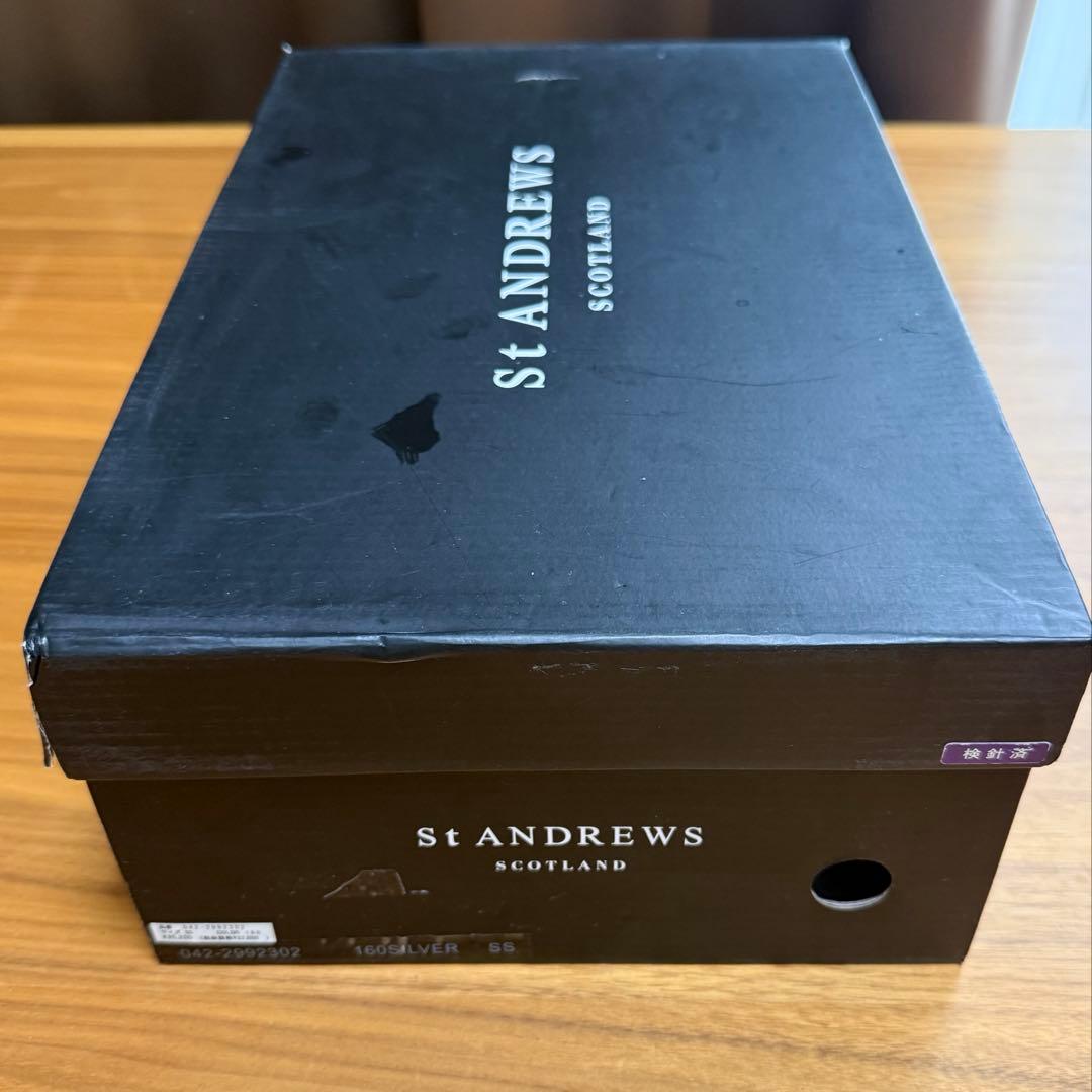 ST ANDREWS 厚底スパイクレス ゴルフシューズ 23.0cm