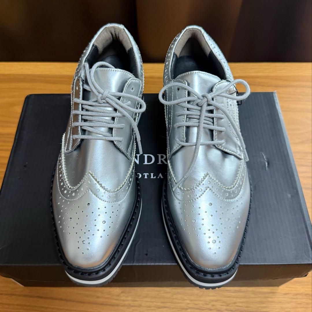 ST ANDREWS 厚底スパイクレス ゴルフシューズ 23.0cm