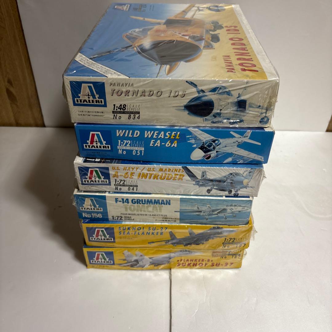 イタレリ航空機モデルキットセット 6点