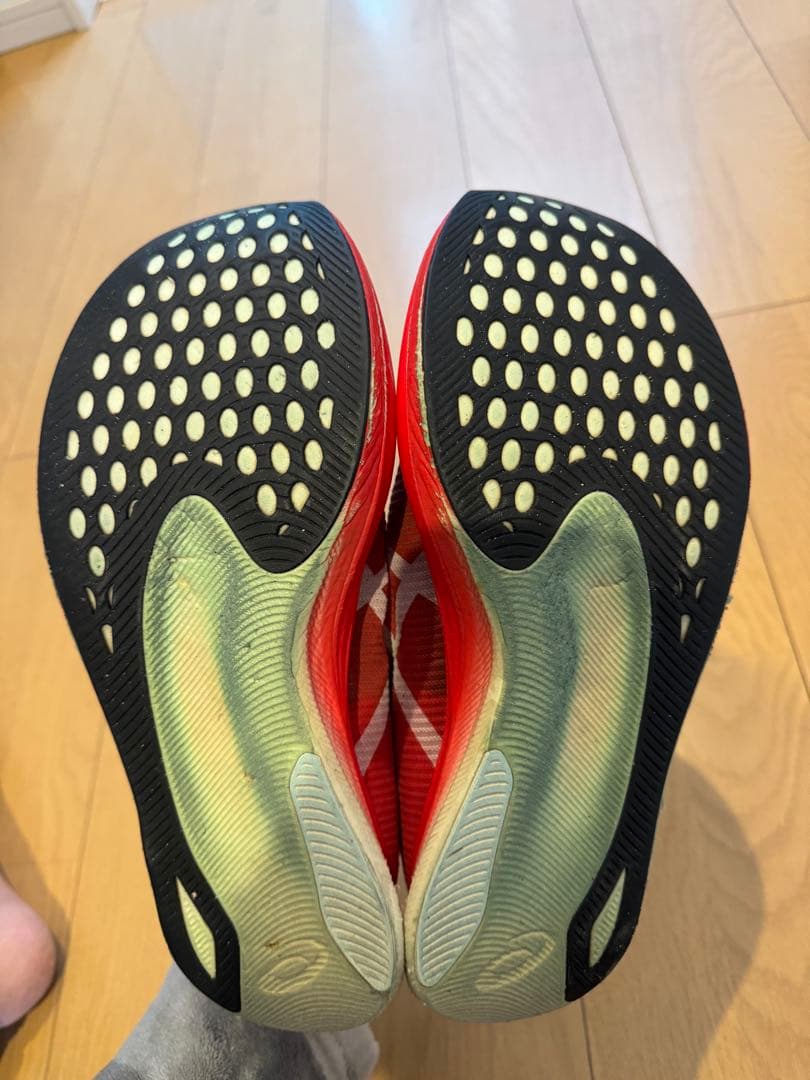 ASICS SPEED EDGE レッド　27.0