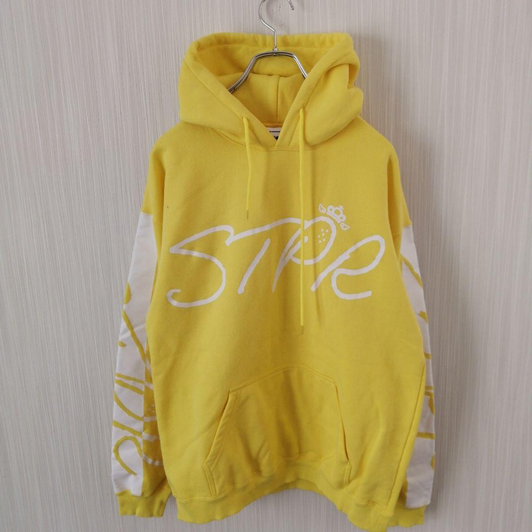 すとぷり　STPR　パーカー　フーディー　イエロー　ロゴ
