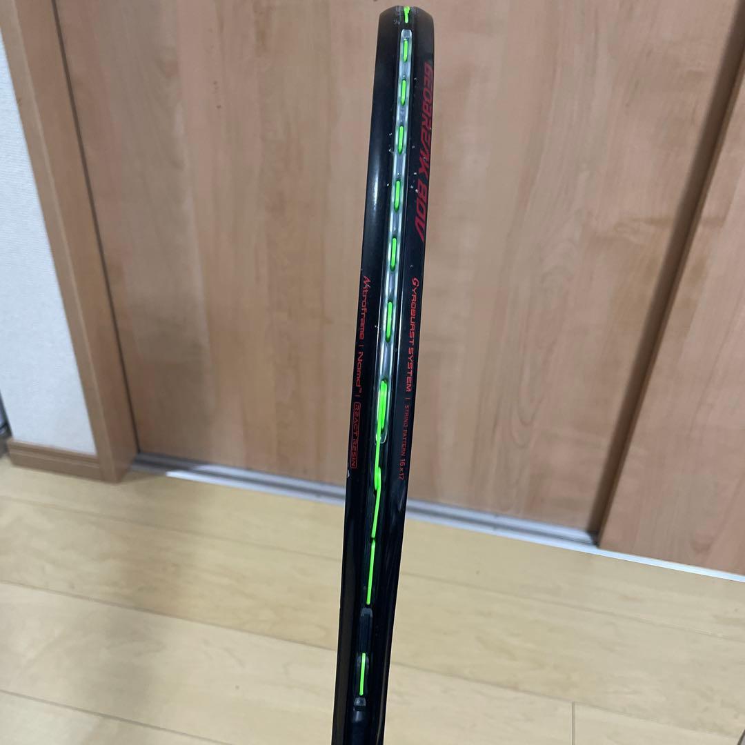 超お買い得‼️ ジオブレイク　80V ソフトテニスラケットUL1 白グリ付き