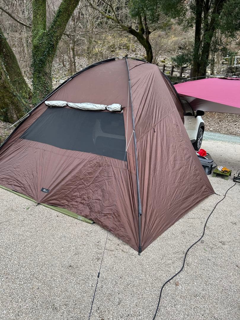 FIELDOOR カーサイドシェルタータープ 美品！