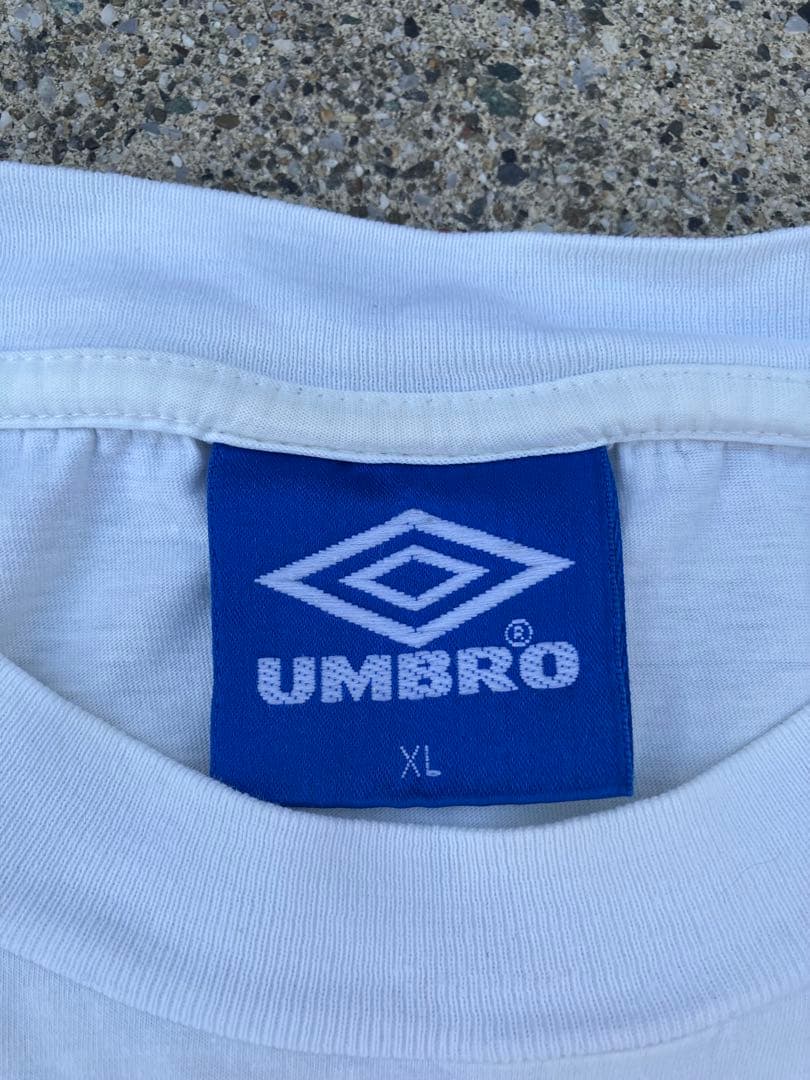 【希少デザイン】アンブロxイングランド代表　ビンテージTシャツ　umbro XL