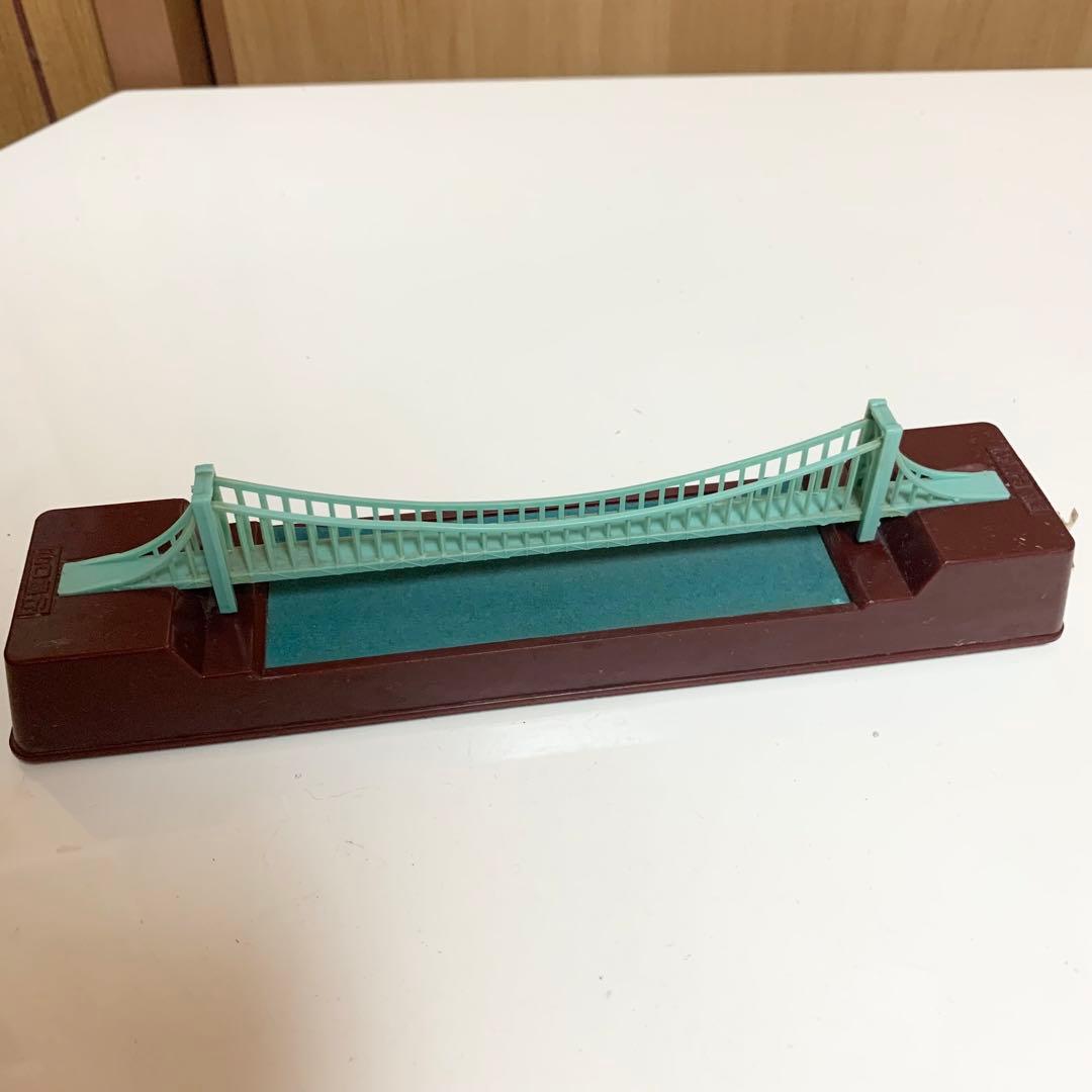 ☆匿名配送 山口銀行 関門橋デザイン貯金箱 吊り橋 昭和レトロ 昭和建築 限定品