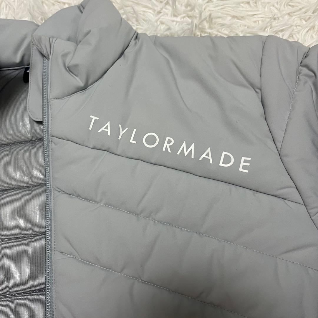最新モデル 美品 テーラーメイド Taylor Made ダウン ホワイト ロゴ