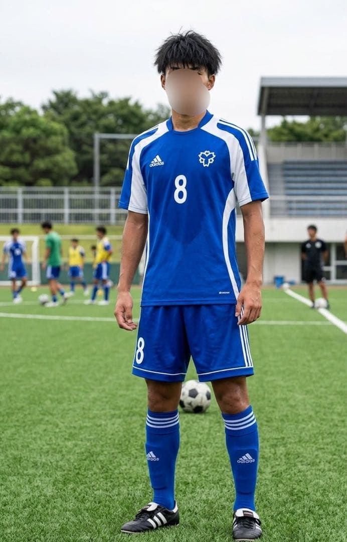 日本体育大学サッカー部ユニフォーム＆チームジャージ　セット販売　M 高校　大学