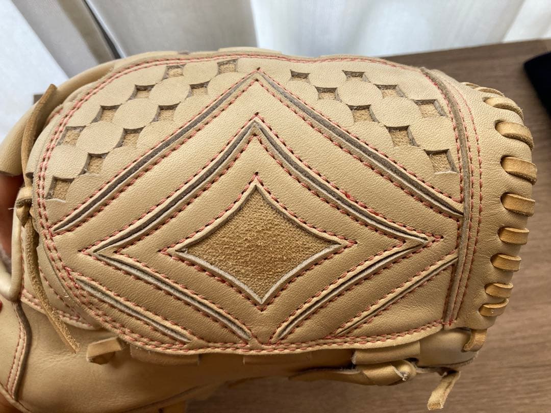Rawlings 硬式グローブ ベージュ 袋&グラブハンマー付き