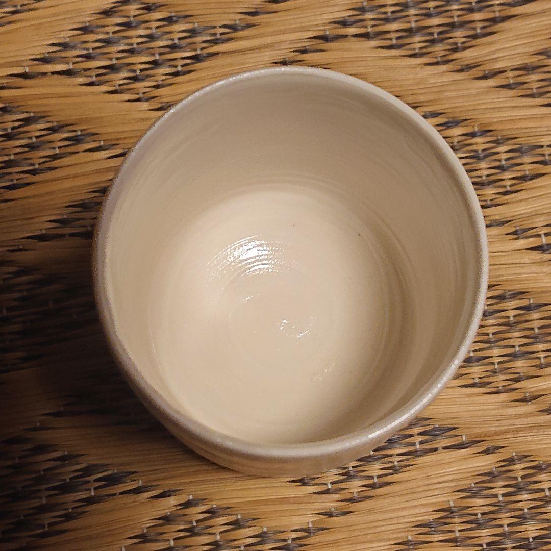 黒田泰蔵　白磁　カップ　ぐい呑