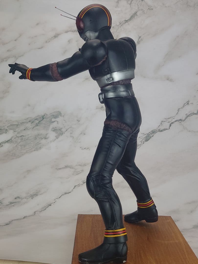 1/6 仮面ライダー　BLACK　ソフビガレージキット　塗装完成品