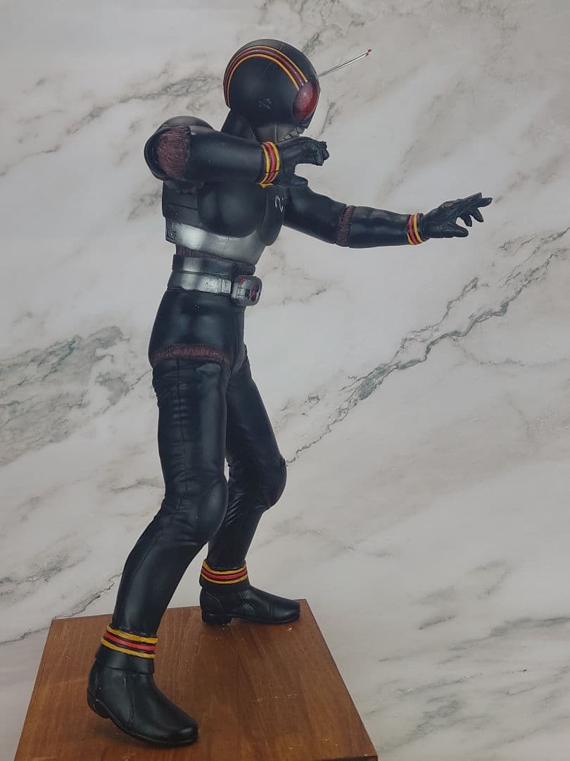 1/6 仮面ライダー　BLACK　ソフビガレージキット　塗装完成品
