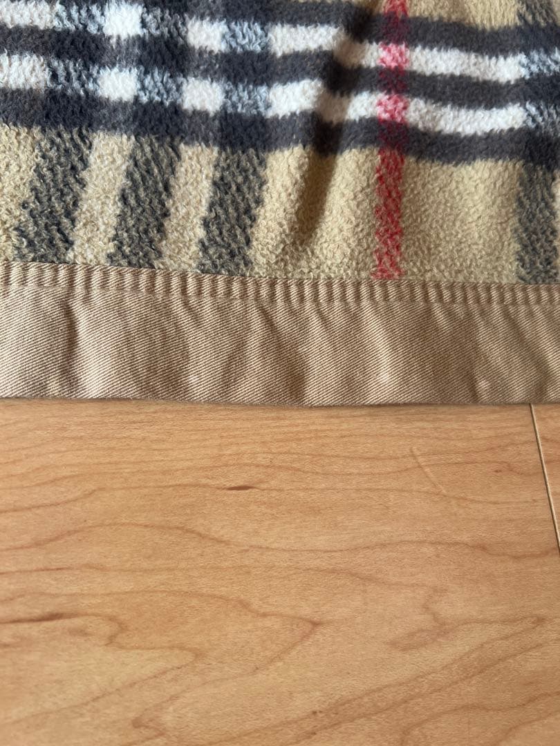 最終お値下げ、Burberry's 綿毛布