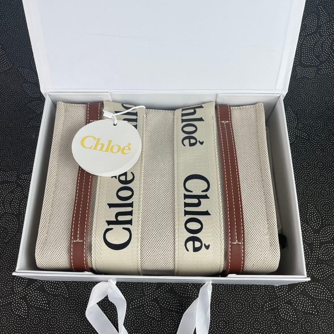 Chloe クロエ woodyスモールトートバッグ ショルダーバッグ