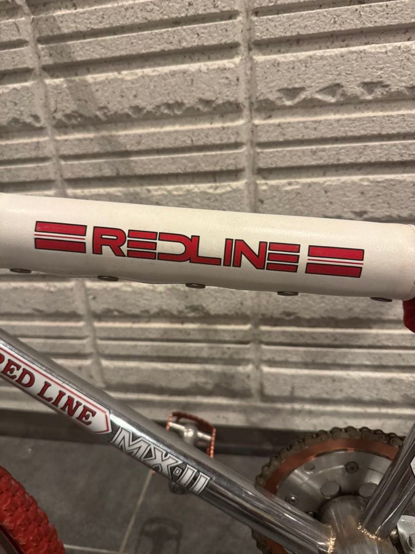 BMX Red line ヴィンテージ　※タイヤ空気無し