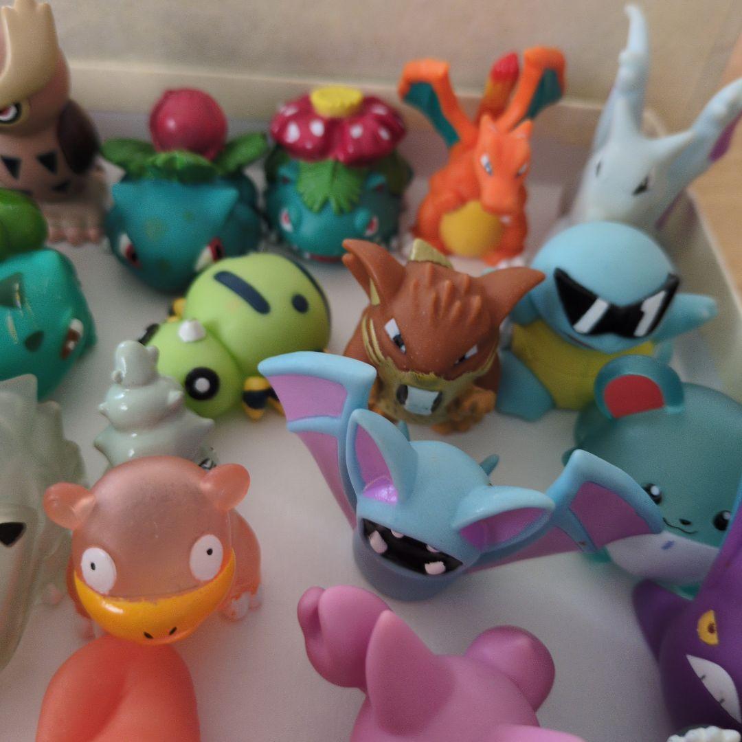ポケモン フィギュア 　指人形セット 56個＋ミュウツーフィギュア　平成