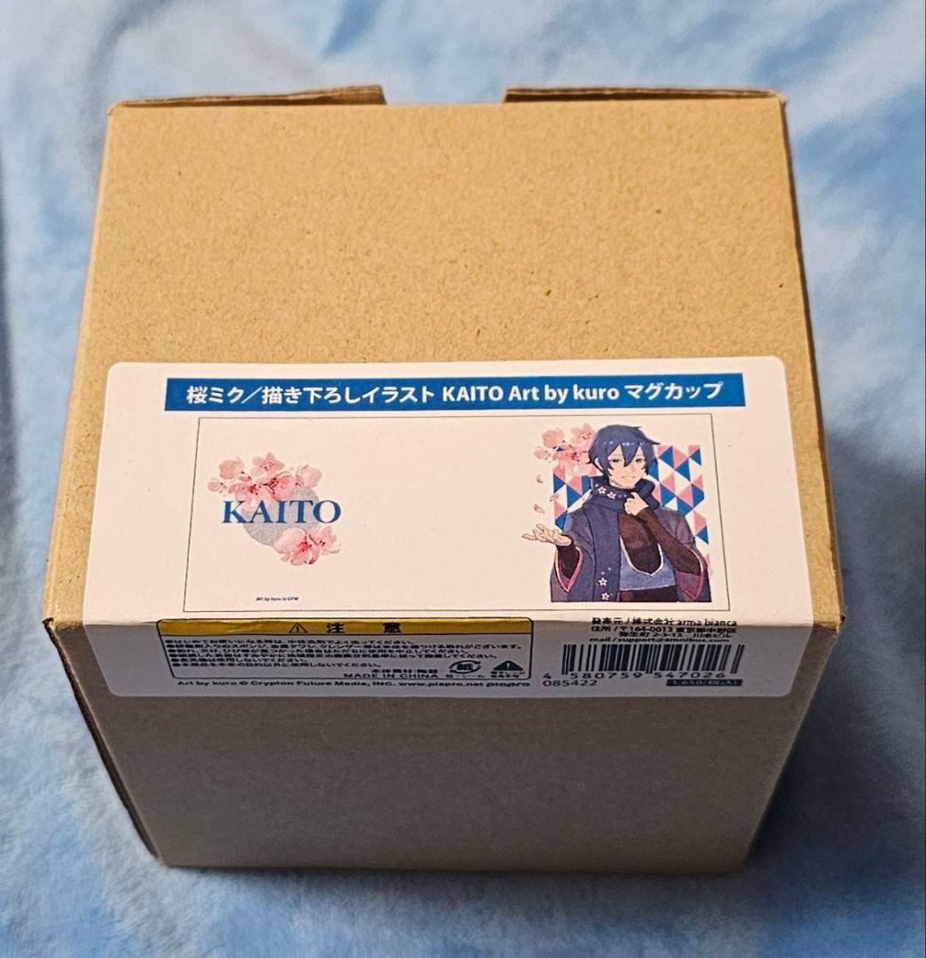 新品　KAITO　マグカップ　kuro　初音ミク　桜ミク