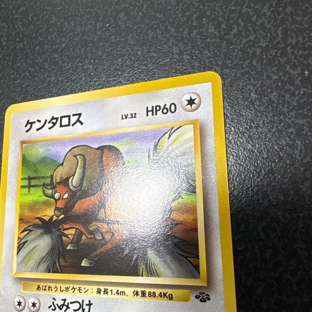 【開封直後美品】ケンタロス ポケモンカード ポケモンジャングル 旧裏面