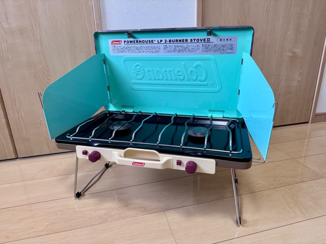 Coleman Indigo Label ツーバーナーストーブⅡ ＋ 専用ケース