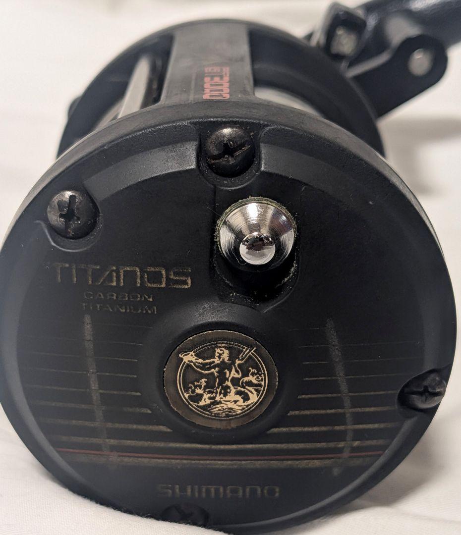 希少品シマノチタノス船GT3000両軸リール！