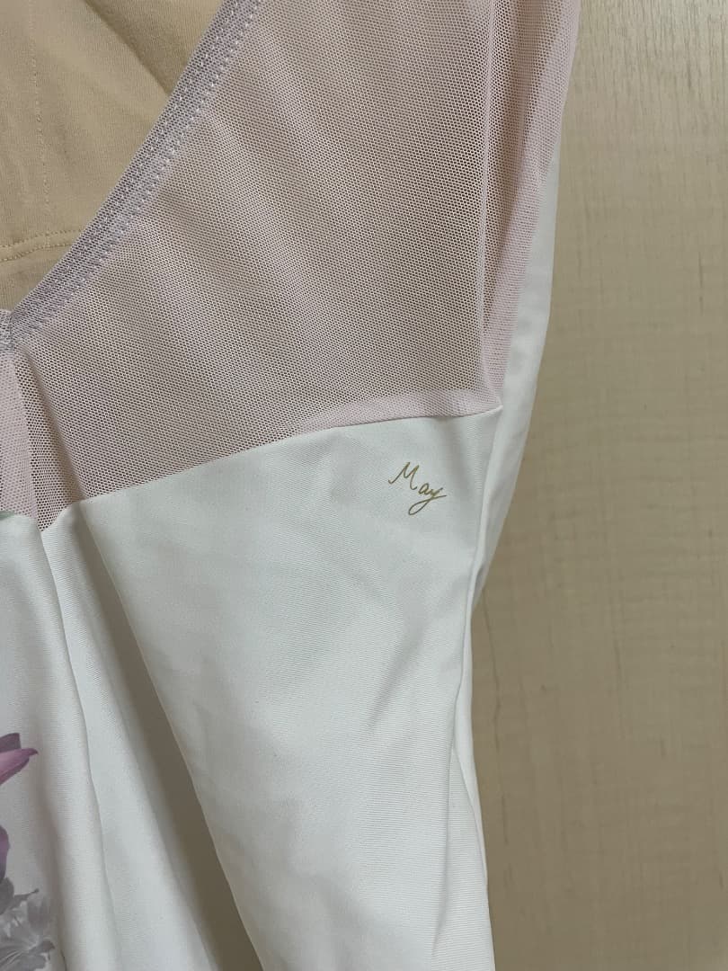 新品・タグ付き【MAY NAGAHISA】ノースリーブレオタード