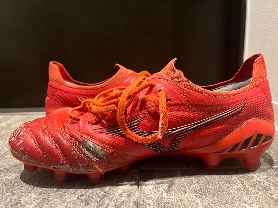 MIZUNOモレリア ネオ Ⅲ β JAPAN レッド 26.0cm