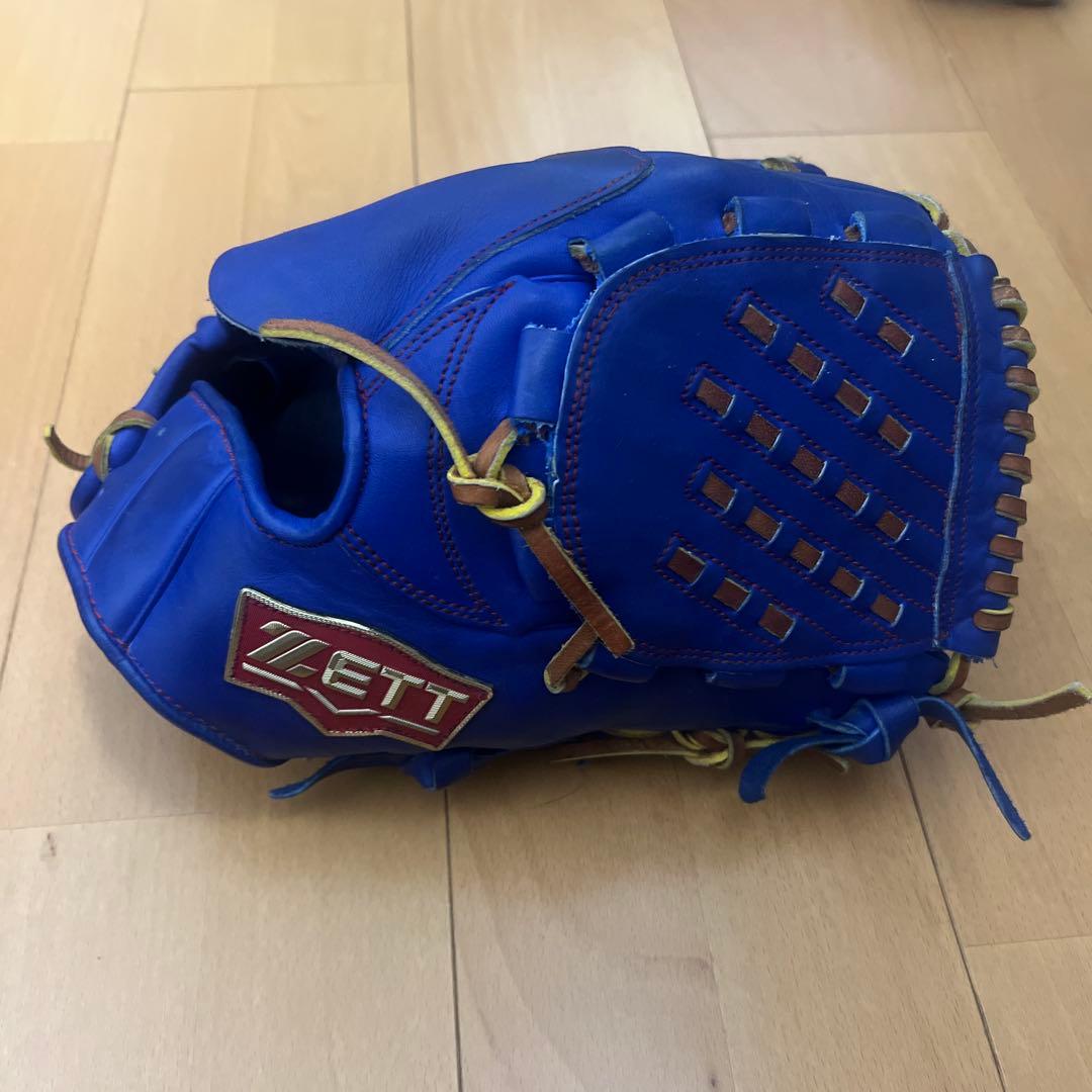 ZETT 青 台湾硬式グローブ