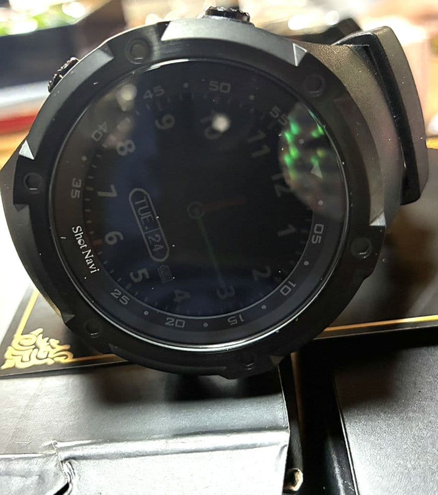ショットナビ エボルブ 腕時計型 GPSナビ