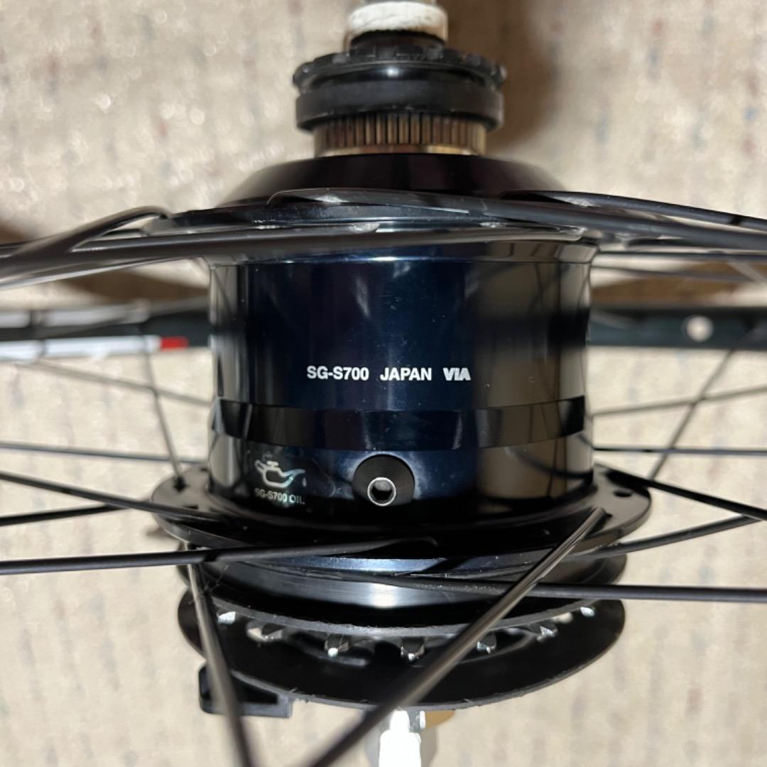 シマノ ALFINE アルフィーネ SG-S700 36h 26インチ