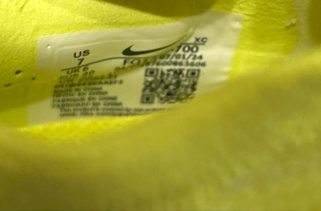 【新品未使用】NIKE ZM MERCURIAL VAPOR16ELITE FG