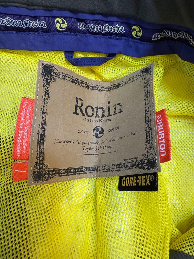 【GORE-TEX】 BURTON RONIN スノーボードパンツ