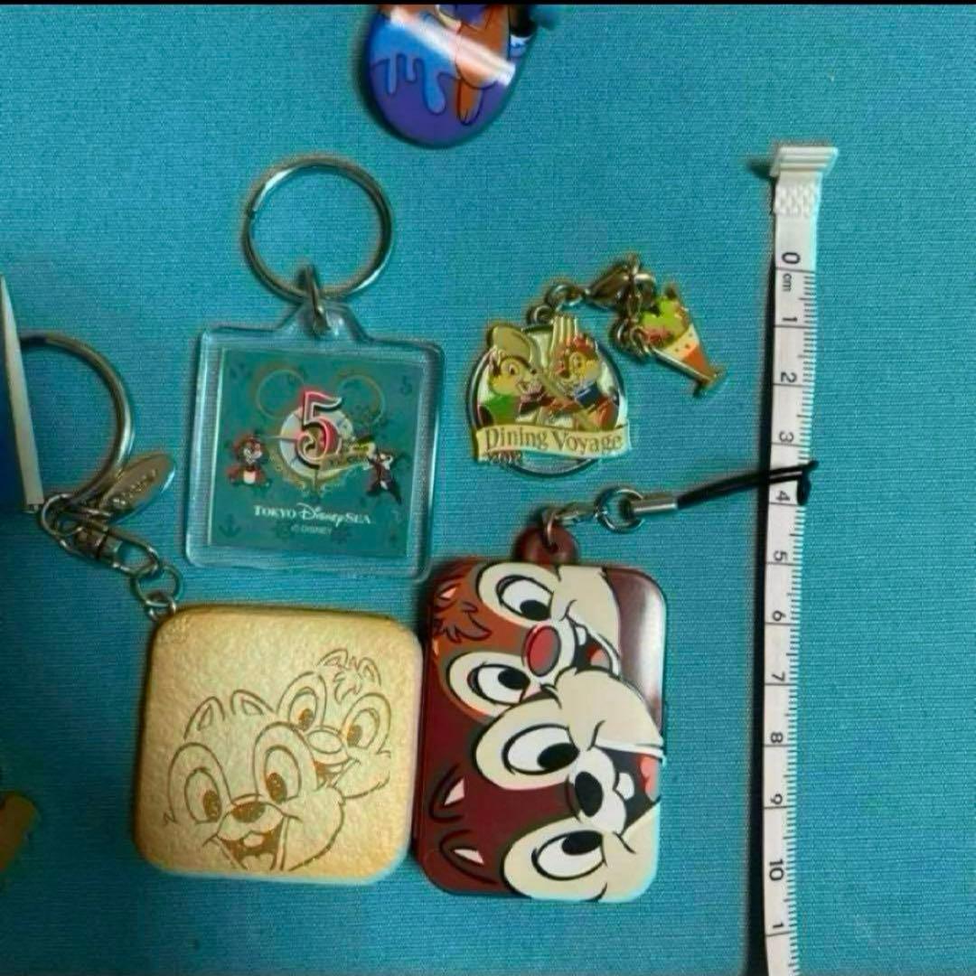 ディズニー　チップ＆デール　キーチェーン　セット　まとめ売り