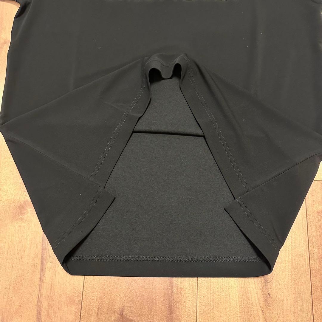 半袖　モックネック　ハイネック　サイズL ブラック　ゴルフウェア　春夏　新品
