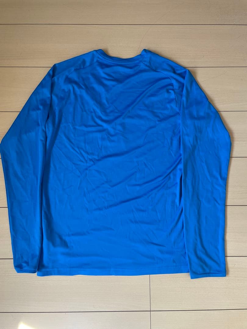 大津高校 サッカー部 トレーニングウェア（長袖） 青 白 ＋ピステ下