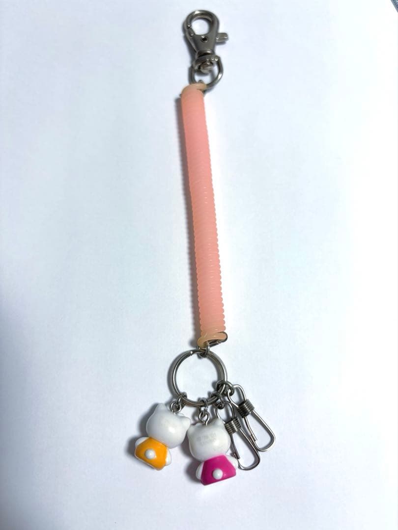 コイルホルダー　ハローキティ　ミミィ　 平成レトロ　サンリオ　キーホルダー