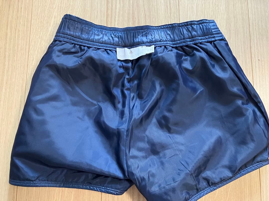adidas stella mccartney ネイビー ショートパンツ　美品