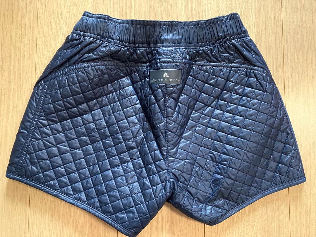 adidas stella mccartney ネイビー ショートパンツ　美品