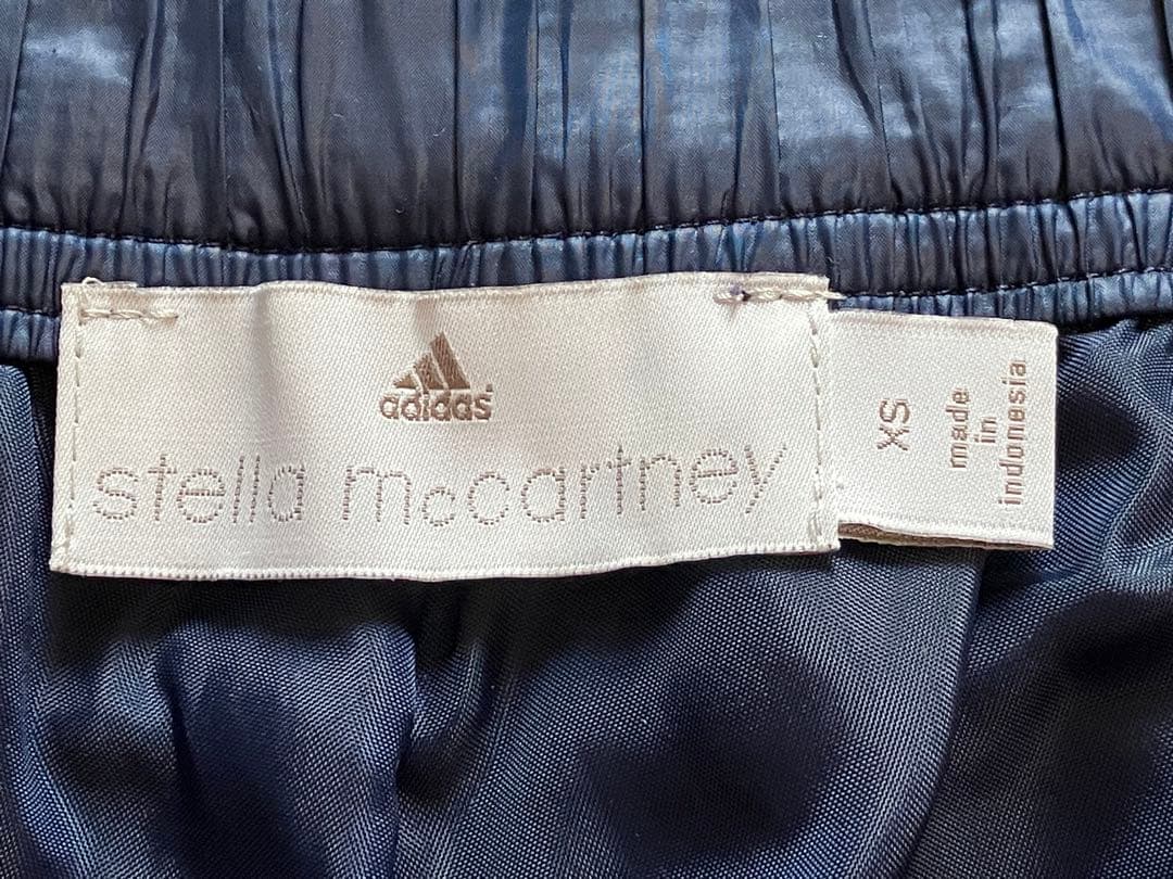 adidas stella mccartney ネイビー ショートパンツ　美品