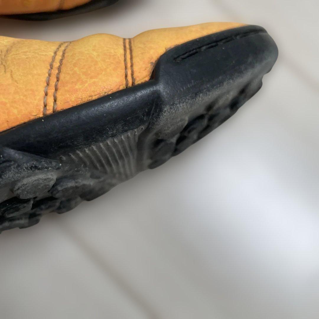 Nike 26cm サッカー トレシュー 本革　オレンジ/イエロー