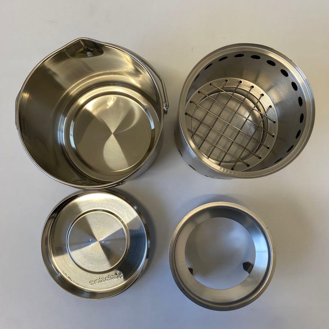 TITAN + POT 1800 SOLO STOVE ソロストーブ タイタン
