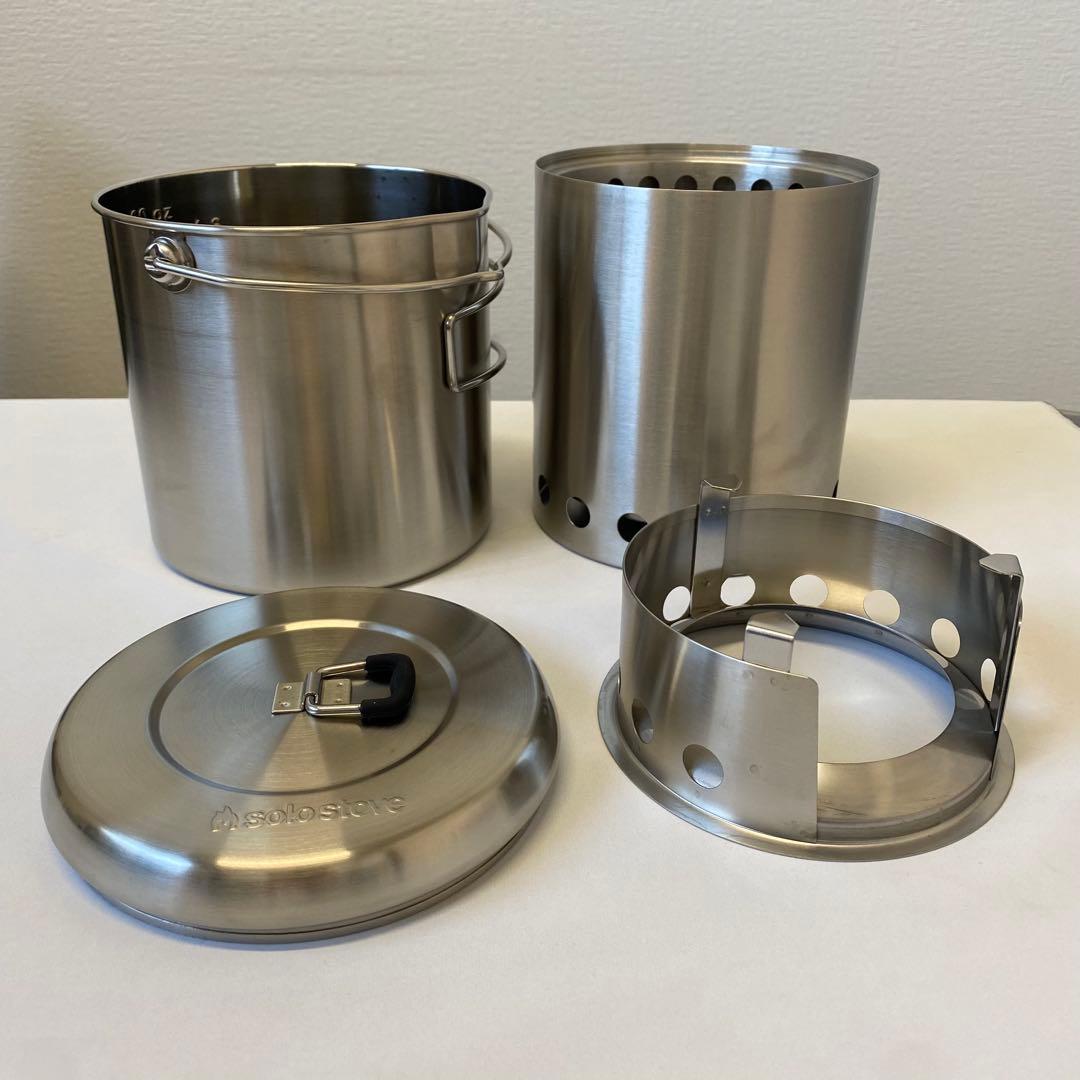 TITAN + POT 1800 SOLO STOVE ソロストーブ タイタン