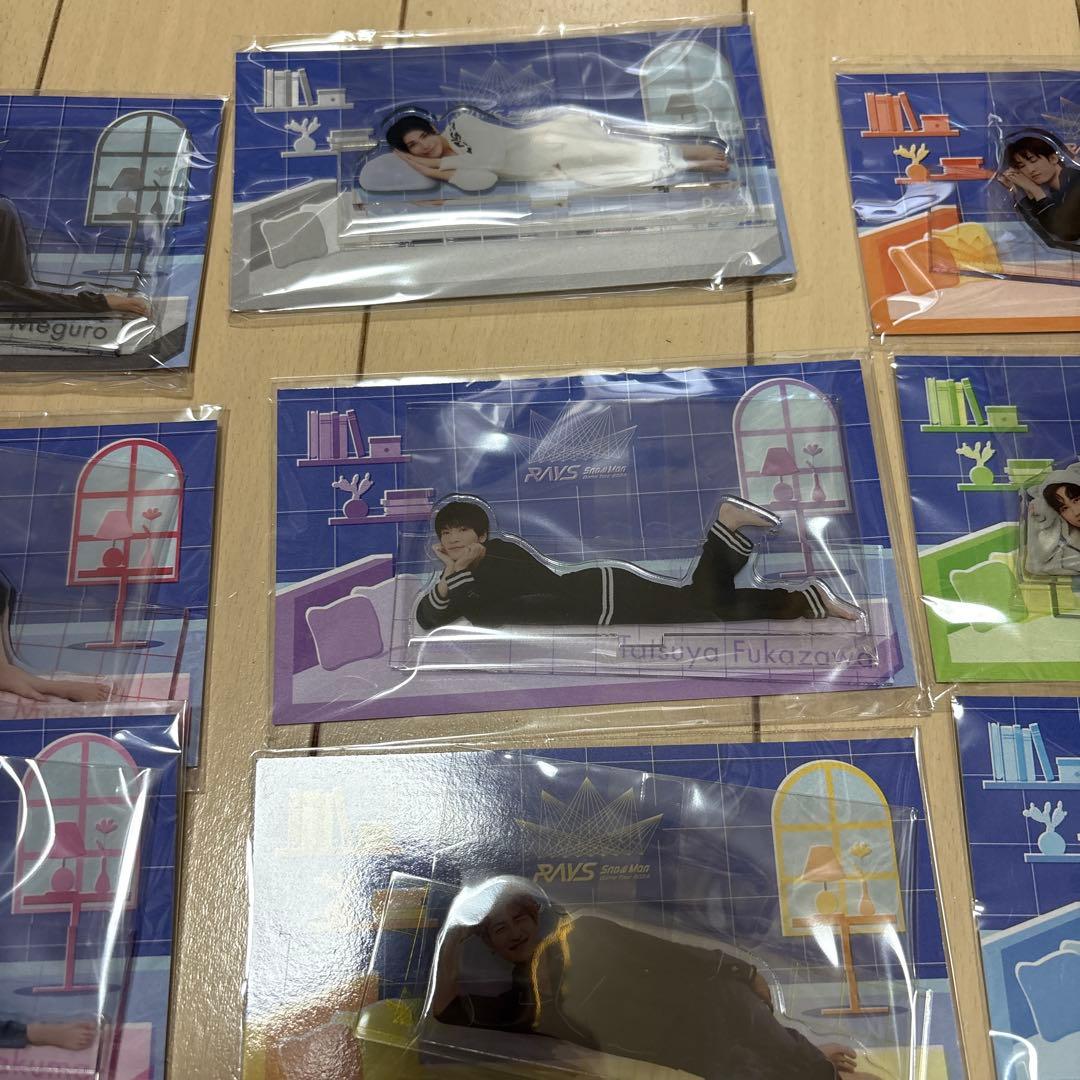 Man アクリルスタンド 9枚セット RAYS